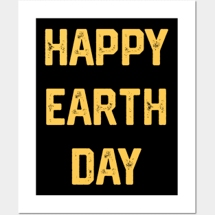 Happy Earth Day Posters and Art